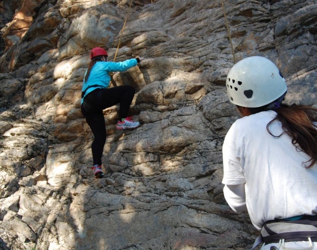 要攀爬的许多墙壁